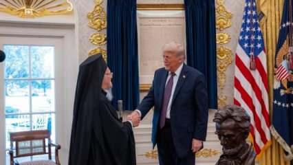 Fener Rum Patriği Bartholomeos, Trump'a Türkiye'yi şikayet etti