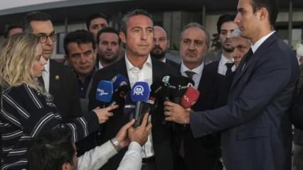 Fenerbahçe taraftarından Ali Koç'a büyük tepki! '' Fenerbahçe başkanı Saadettin Saran''