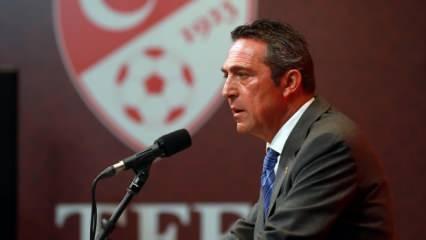 Fenerbahçe'den açıklama: Ali Koç yönetimi TFF için bu kez saat verdi