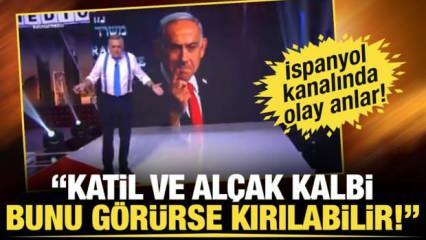 İspanyol kanalında olay anlar... "Katil ve alçak kalbi bunu görürse kırılabilir!"