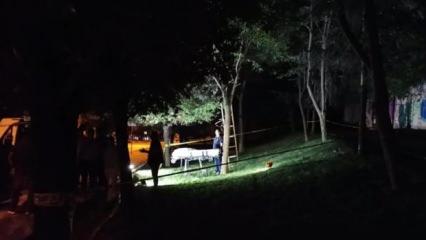 İstanbul'da korkunç olay! Ağaca asılı halde ölü bulundu
