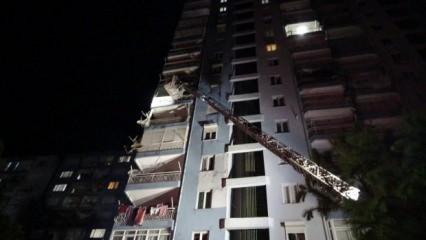 Ocakta unutulan yemek paniğe neden oldu! Apartman tahliye edildi
