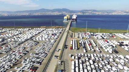 Otomotiv ihracatı yılın ilk 8 ayında yüzde 7 artışla 682 bin 743'e ulaştı