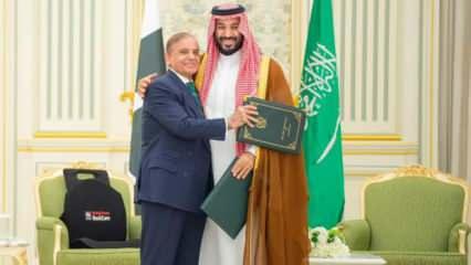 Pakistan ve Suudi Arabistan'dan tarihi anlaşma! Prens Selman imzaladı