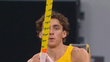 'Rekor adam' Duplantis, yine yaptı yapacağını! 14. kez dünya rekoru kırdı
