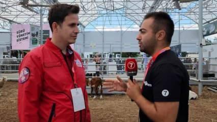 TEKNOFEST'TE bir ilk! Teknoloji ve hayvancılık bir araya geldi