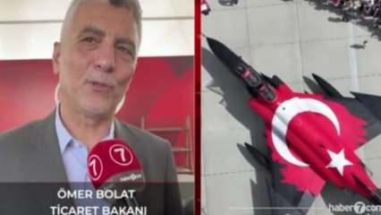 Ticaret Bakanı Bolat: TEKNOFEST Türkiye'nin başarı hikayesidir