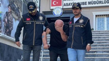 73 yaşında oto hırsızlığından tutuklandı; polisin yardımıyla merdivenden indi