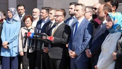  AK Parti İstanbul İl Başkanlığından Özgür Özel hakkında suç duyurusu