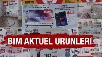 BİM 3 EKİM AKTÜEL ÜRÜNLERİ | Akıllı telefon, Televizyon, Şarjlı Süpürge, Çay seti...