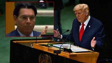 BM Genel Kurulu'nda dikkat çeken an! Trump'ın Filistin sözlerini tek bir isim alkışladı