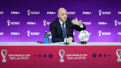 'Gazze'ye ben de ağlıyorum' diyen Infantino, BM'nin 'İsrail' çağrısını görmedi