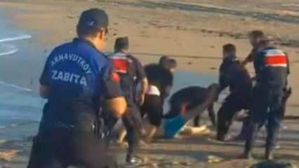 Karaburun Sahili’nde facia: Nişanlı çiftin deniz keyfi can aldı