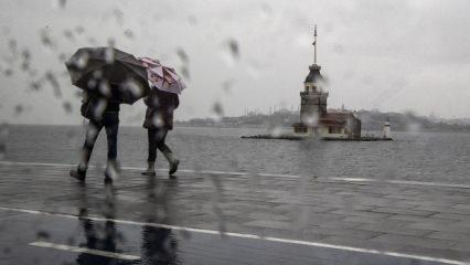 Meteoroloji'den İstanbul dahil birçok il için sağanak uyarısı: Sıcaklık birden düşecek!