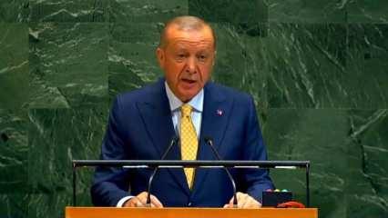 Son dakika: Erdoğan'ın BM'deki tarihi konuşmasında ne oldu? Mikrofonun sesi kapandı