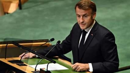 Son Dakika... Macron BM'de duyurdu: Filistin devletini tanıyoruz! 