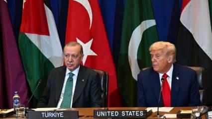 Son dakika: Trump, Erdoğan'ın yanında ilan etti: Gazze'deki savaşı bitireceğiz