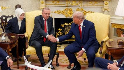 Tarihi zirve sonrası Trump'tan açıklama: "Erdoğan ile harika bir toplantı yaptık'
