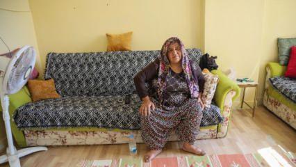 Yıkılacak binada bir başına yaşayan Dudu teyzeye yardım eli uzatıldı 