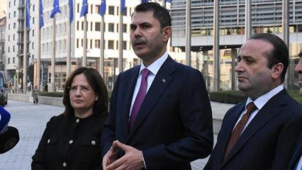 Bakan Kurum: Türkiye, AB ile yeni çalışma grupları kuruyor