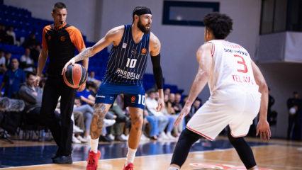 Anadolu Efes, İsrail ekibine 6 sayıyla kaybetti