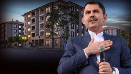 Bakan Kurum duyurdu! 304 bin konut bitti, herkes yuvasına dönüyor!