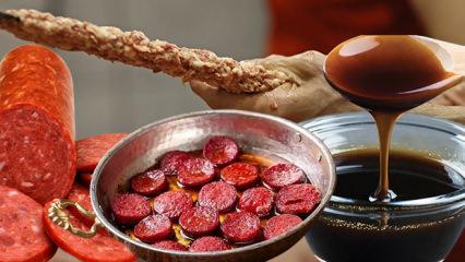 Bakanlık listeyi yayınladı! Adana kebap, sucuk ve pekmezin içinden çıkanlar şoke etti!