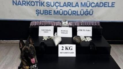 Hakkari'de 26 kilo 530 gram uyuşturucu ele geçirildi