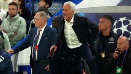 Mourinho'dan 1-0'lık Chelsea yenilgisi sonrası olay Kerem Aktürkoğlu çıkışı