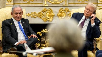 Trump-Netanyahu görüşmesinde dikkat çeken 2 detay