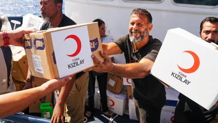 Türk Kızılay'ından Küresel Sumud Filosu'na destek