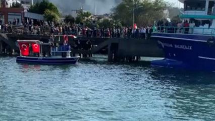 Yer: Artvin! Balıkçılar Filistin için tek yürek oldu! 