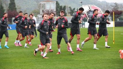 A Milli Futbol Takımı, Bulgaristan maçı hazırlıklarını sürdürdü