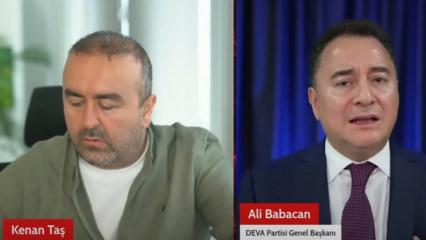 Ali Babacan'dan CHP'ye sert karşılık: Erbakan gibi 'hadi oradan' diyorum!
