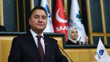 Babacan, resepsiyondaki fotoğrafa tepki gösteren CHP'lilere sert çıktı! Size mi soracağız?