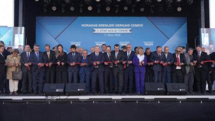 Bakan Tekin Bahçeli'nin fikir babası olduğu Cemevi Külliyesi'nin açılışını yaptı