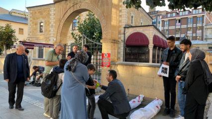 Bayburt'ta &uuml;niversite &ouml;ğrencilerinden anlamlı tepki