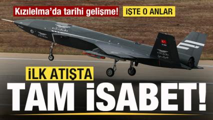 Bayraktar KIZILELMA'da tarihi gelişme! İlk atışta tam isabet
