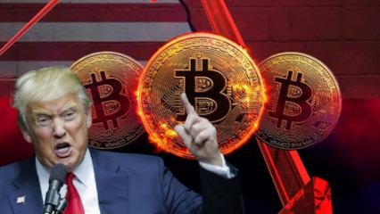 Bitcoin dibe çakıldı! Kripto parada Trump etkisi