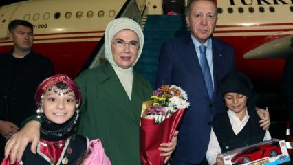 Cumhurbaşkanı Erdoğan'dan bir vatandaşa tebessüm ettiren yanıt: Ula bir dur da!