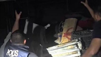 Diyarbakır’da aracın fan ve klima düzeneğinden 11 düzensiz göçmen çıktı