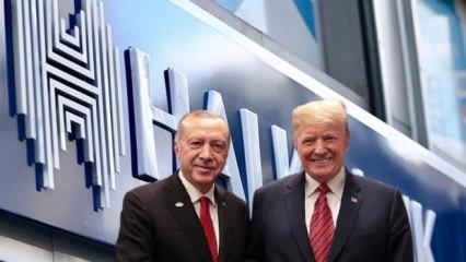 Erdoğan Trump'ın sözünü duyurdu! Halkbank meselesi bitmiştir