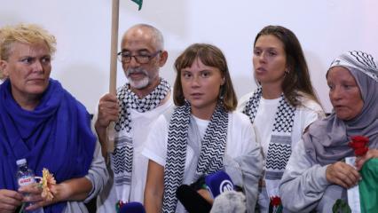 Greta Thunberg: Gazze'de soykırım gerçekleşiyor