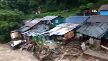 Hindistan ve Nepal sele teslim: 68 ölü