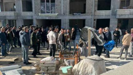 İnşaatta feci olay! Bindikleri asansör ikiye ayrıldı: Ölüler var!