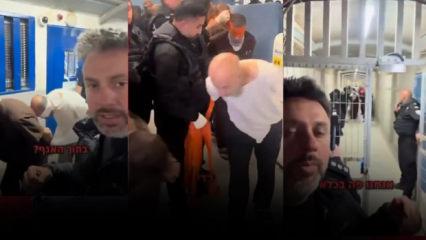 İsrail'in Gilboa hapishanesinden insanlık dışı görüntüler!