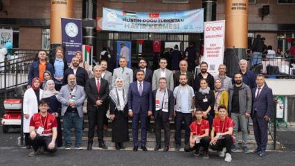 İstanbul’da Filistin için vicdan nöbeti: “Zincirlerden Özgürlüğe” etkinliğine yoğun ilgi