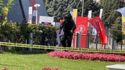 Malatya'da, fünye ile patlatılan valiz boş çıktı