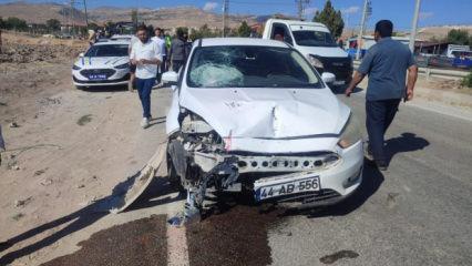 Malatya'da otomobil ile motosiklet çarpıştı: 1 ölü