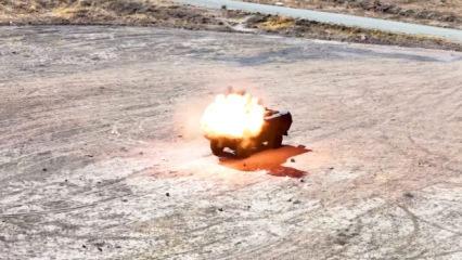 Milli kamikaze drone Kargu ile düşmanı zırh içinde de imha ediliyor